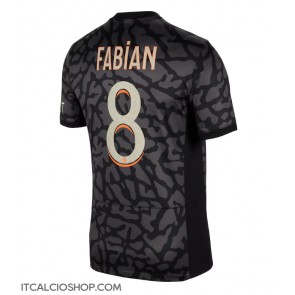 Paris Saint-Germain Fabian Ruiz #8 Terza Maglia 2023-24 Manica Corta